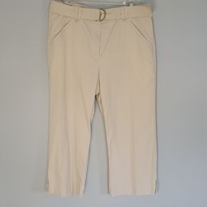 Villager Women's Belted Capri